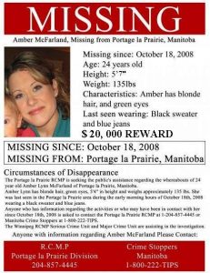 Amber Missing poster